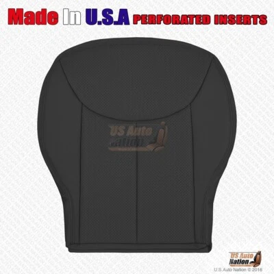 2003 2004 2005 Mercedes Benz SL500 SL55 SL600 Driver Bottom Leather Cover Black - Image 1 of 4