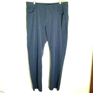 Pantalone golf Travis Mathew uomo 38 blu performance elasticizzato leggero piatto davanti - Foto 1 di 9