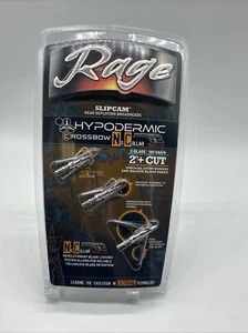 Rage Hypodermic NC senza collare balestra teste larghe 2 lame 100 grani 2" R38200 - Foto 1 di 2