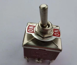 10pcs TPST ON/ON Industrial Toggle Switches 302 triple pole single throw - Picture 1 of 7