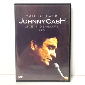 Johnny Cash Man In Black DVD 19 Original Tracks Live In Denmark aufgenommen 1971 - Bild 1 von 4