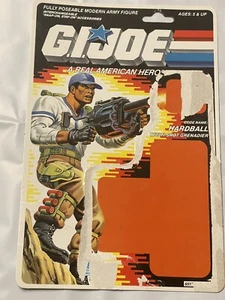 Gi Joe 1988 Hardball Action Figure V1 Full Uncut File Card Only - Bild 1 von 2
