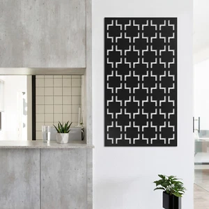 Pannello Schermo Privacy da Parete Decorativo Metallo Taglio Laser Privacy Schermo Recinzione - Foto 1 di 14