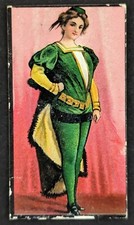 Vintage 1903 Girls in Costumes British American T440 Tobacco Card