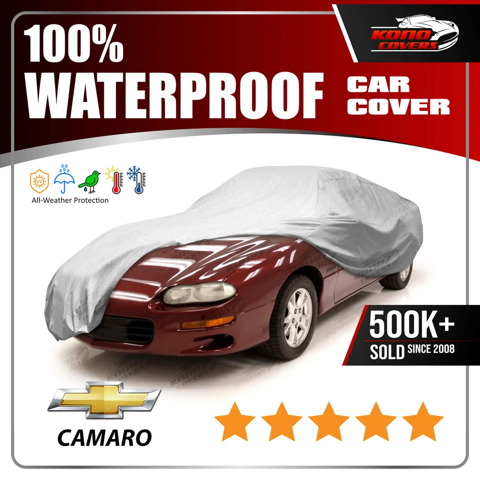 Cubierta de coche Chevrolet Camaro cupé 6 capas 1996 1997 1998 1999 2000 2001 2002 Foto 1 de 4