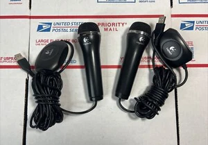 2X Logitech Rock Band A-0060A USB Microphone Mic PS3 PS4 XBOX 360 PC - SAME DAY - Picture 1 of 4