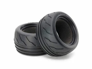 Tamiya 54830 T3-01 Rear Wide Semi-Slick Tires/Tyres, (Dancing/Dual Rider/T301) - Picture 1 of 3