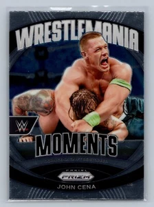 JOHN CENA 2024 WWE Prizm WRESTLEMANIA MOMENTS Insert #29 - Picture 1 of 2