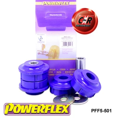 Powerflex Fr Lwr TieBar To Chass Bushes Fits BMW 535 to 540 & M5 96-04 PFF5-501 - Image 1 of 4