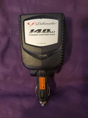 Schumacher 140w Power Converter with AC Outlet and USB Charging - Image 1 of 4
