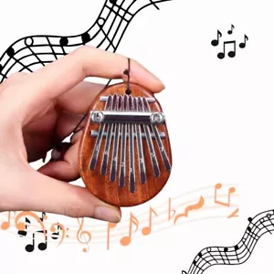2Pack Mini 8 Key Finger Piano Portable Kalimba Thumb Marimba Musical Solid Kids - Picture 1 of 8