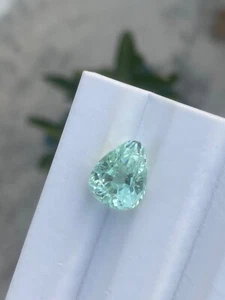 9.20 Carat Cut heated kunzite pear shaped loose gemstone from Afghanistan - Picture 1 of 5