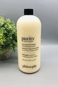 Philosophy Purity Made Simple One Step Facial Cleanser 32 oz New NOT SEALED - Picture 1 of 6