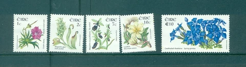 Ireland - Sc# 1606-10. 2006 Flowers. MNH $21.05 Cover