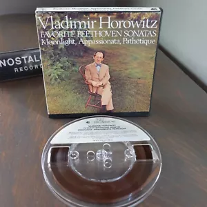 1977 Vladimir Horowitz - Lieblings-Beethoven-Sonaten Rolle zu Rolle Band 7 1/2 ISP - Bild 1 von 7