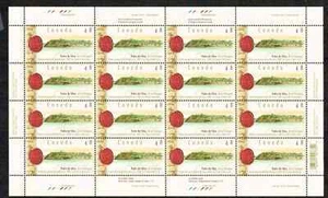 Canada - Scott 1988 - Full Pane of 16 Stamps - Pedro Da Silva - MNH - Picture 1 of 1