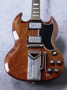Gibson CS 60th 1961 Les Paul SG Standard w/ Sideways Vibrola Cherry Red 2021 MOD - Picture 1 of 11