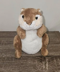 Webkinz Chipmunk Plush 7" Brown Gray White Ganz Stuffed Animal No Code - Picture 1 of 5