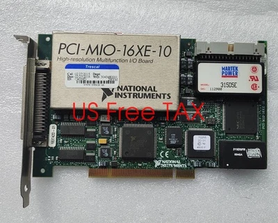 National Instruments NI PCI-MIO-16XE-10 (PCI-6030E) Multifunction DAQ Card - Imagem 1 de 4