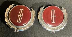 1984-1987 Ford Lincoln Continental Side Pillar Chrome Emblem OEM E45B-5428032-AA - Bild 1 von 7