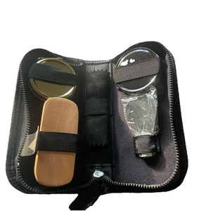 Debenhams Gentlemens Society Shoe Shine Kit in Travel Case - Picture 1 of 6