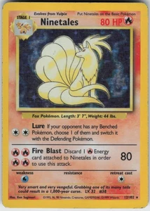 Pokemon TCG Ninetales 012/102 Base Set Holo Rare Karte Holofoil HP - Bild 1 von 2