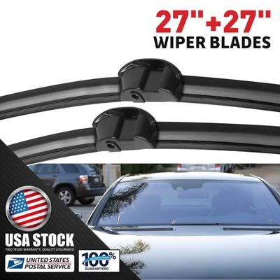 Juego de escobillas limpiaparabrisas de ventana delantera NUEVO para Mercedes-Benz S350 S550 S450 S400 CL600 Foto 1 de 4