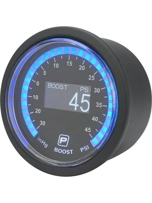 Proflow Pro Series Electrical Boost/Vacuum Gauge 52mm -14.5-45 PSI (PFEGA-1001) - Image 1 of 4