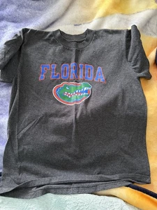 Champion University of Florida Alligatoren graues T-Shirt - Größe Medium 7-8 - Bild 1 von 5
