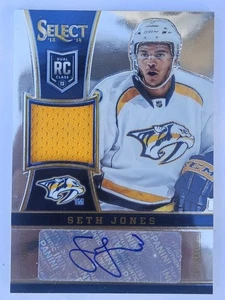 2013/14 Panini Select Hockey Rookie Jersey Auto Seth Jones #/199 RC - Picture 1 of 1