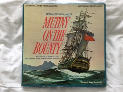 MUTINY ON THE BOUNTY OST DELUXE EDITION LP 1962 BOX SET INC HARDBACK BOOK - Image 1 of 4
