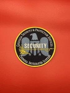 Chenega Security & Protection Services Iron On Embroidered Patch Badge - Picture 1 of 3