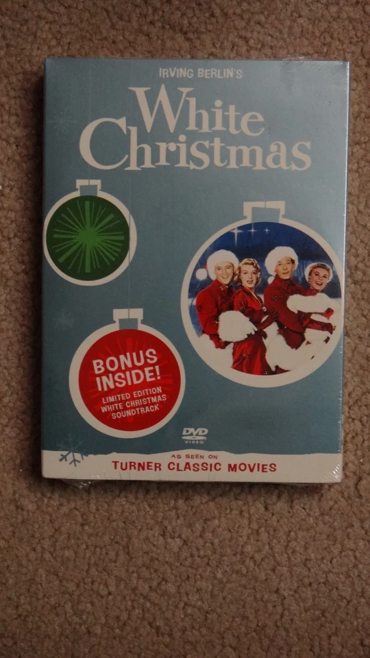 White Christmas - DVD - Turner Classic Movies w/ Slipcover & Bonus CD  BRAND NEW - Image 1 of 3