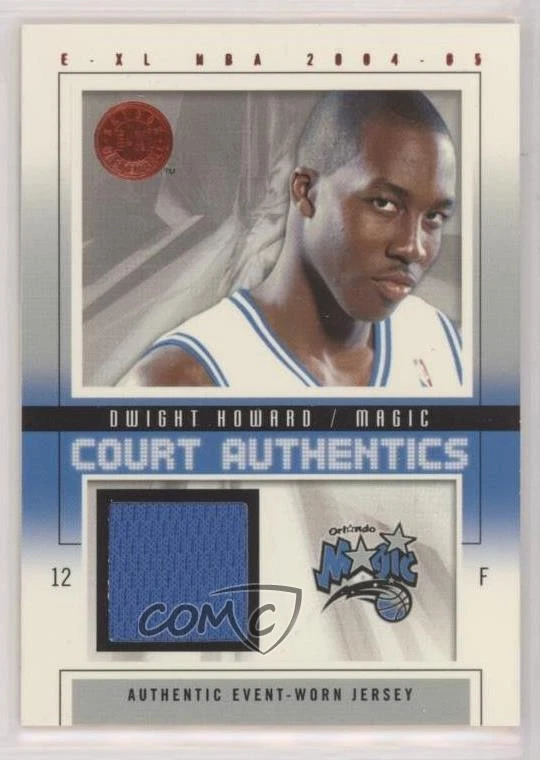 2004-05 E-XL Court Authentics /500 Dwight Howard #CA-DH Rookie RC HOF - Image 1 of 2