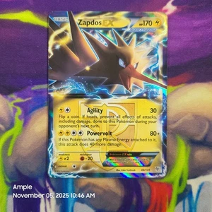 Zapdos EX (Team Plasma) - Plasma Storm 48/135 Ultra Raro - Imagen 1 de 5