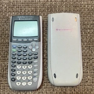 Texas Instruments TI-84 Plus Graphing Calculator - Silver Edition Tested Working - Picture 1 of 8