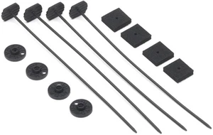 Hayden Automotive Quik-Mount Nylon Cooling System Mounting Rods with black - Picture 1 of 1