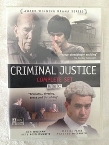 Criminal Justice: Complete Collection (DVD, 2012, 4-Disc Set) - Ben Whishaw - Imagen 1 de 3