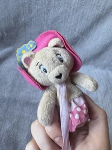 Vintage Noddy Finger Puppet Tessie Soft Plush Toy Golden Bear Enid Blyton 4" - Picture 1 of 6