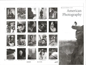 Hoja de estampillas Masters of American Photography 2001 37c como nuevas #3649 [672 - Imagen 1 de 1