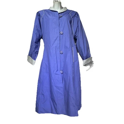 mulberry street purple Two Tone rain trench coat jacket Size 11/12 - Image 1 of 4