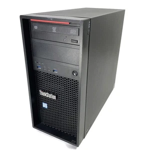 Lenovo ThinkStation P410 Xeon E5-1650V4 3.6GHz 48GB 512GB NVMe SSD Win 11 -K1200 - Picture 1 of 7