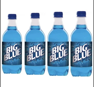 Big Blue Soda 20 Unzen Flaschen KOSTENLOSER VERSAND MENGE AUSWÄHLEN - Bild 1 von 2