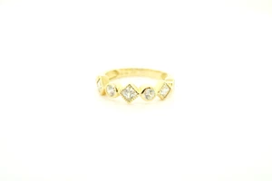 Estate 14k Yellow Gold  Ring Vintage Fine Jewelry SZ 6 Gemstone - Picture 1 of 4