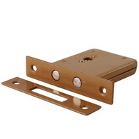 Mortise Anti-theft Deadbolt Lock Double Lever Cylinder Mechanisms Metal Door Q