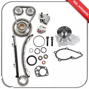 Timing Chain Kit & Water Pump Set 2000-2004 For Nissan Xterra 2.4L DOHC KA24DE - Picture 1 of 9