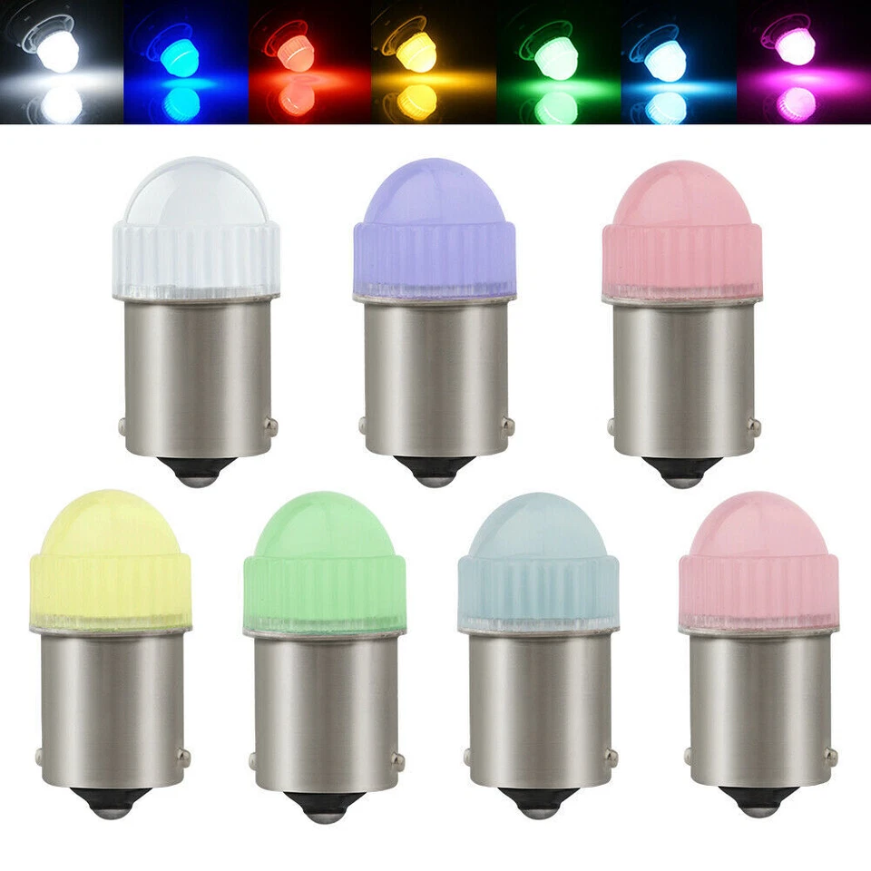 10Pcs 5630 3SMD P21W 1156 BA15S BAU15S 1157 BAY15D Turn Signal Light Bulbs 12V - Image 1 of 4