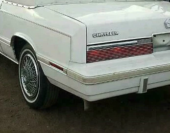 New Yorker, E Class, LeBaron, 600, 400, etc.  : 1982 - 1988, REAR Side Marker - Image 1 of 4