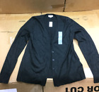 Old Navy Cardigan Sweater Women’s Medium Gray Button V-Neck Long Sleeve