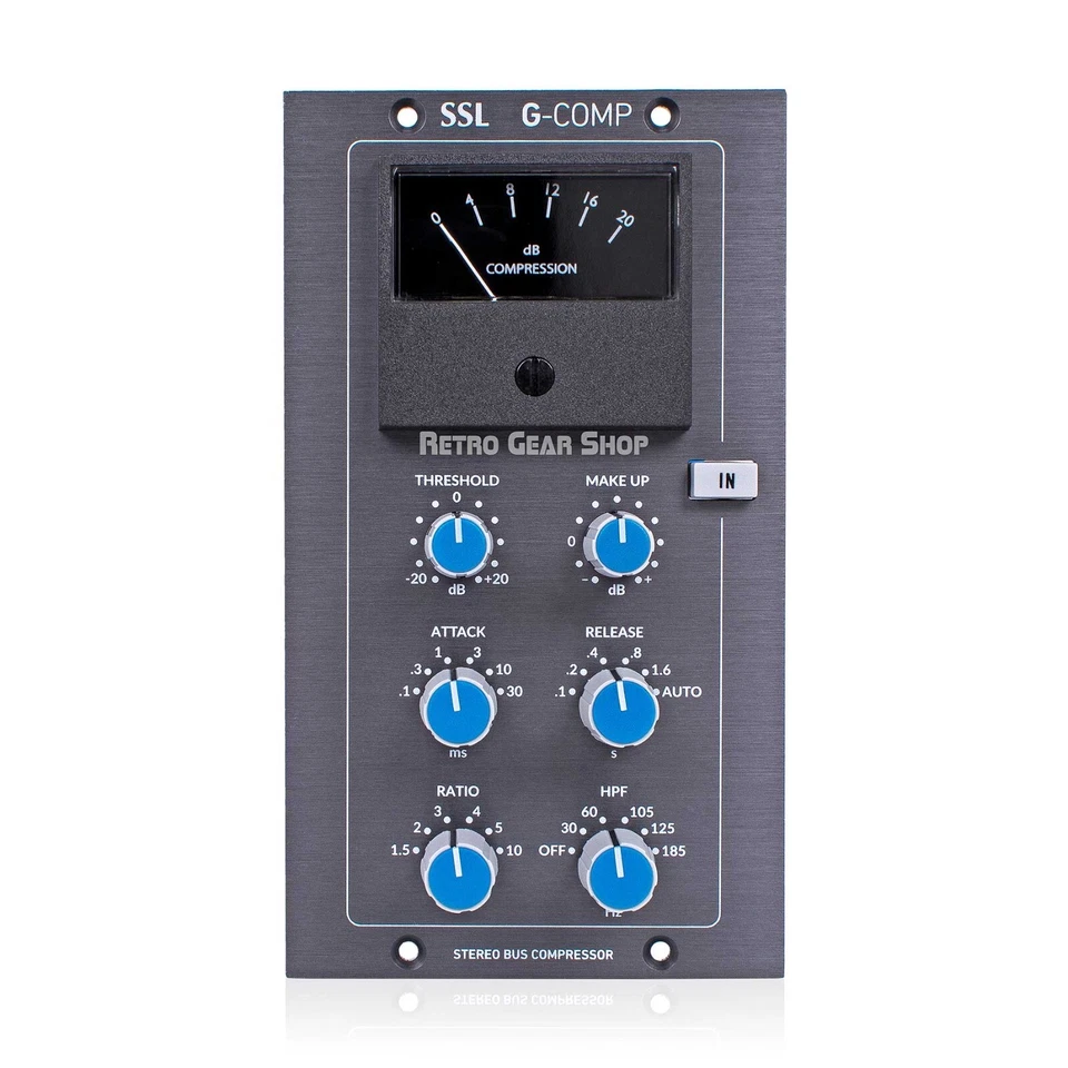 Solid State Logic SSL G Comp 500 Series Stereo Bus Compressor Used - Image 1 of 3